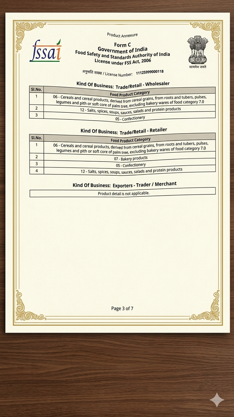 FSSAI Certification